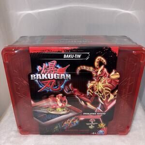 Bakugan Baku-tin with Special Attack Mantid, Customizable Spinning Action Figure
